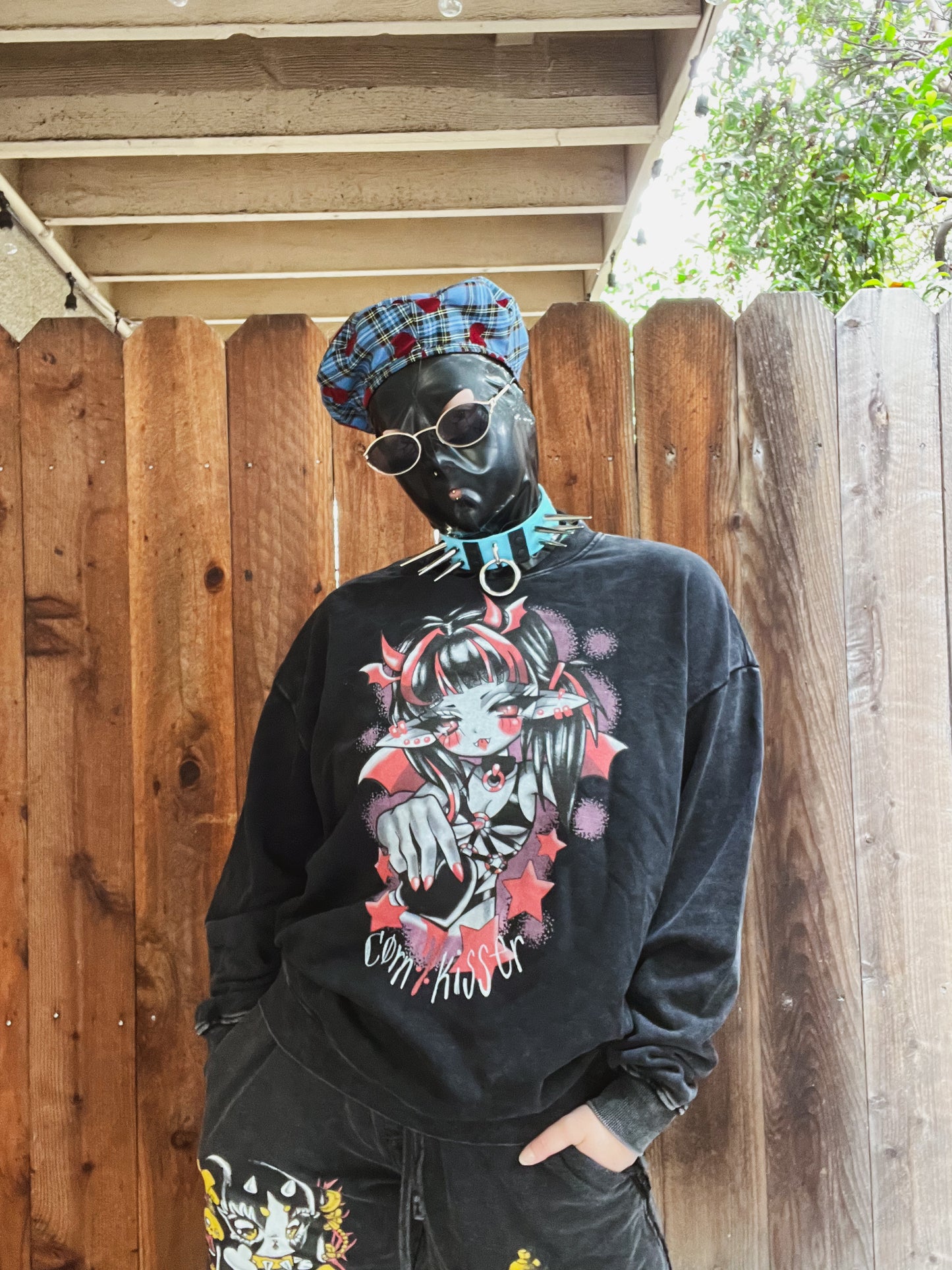 Snow Washed Oversized Sweatshirt