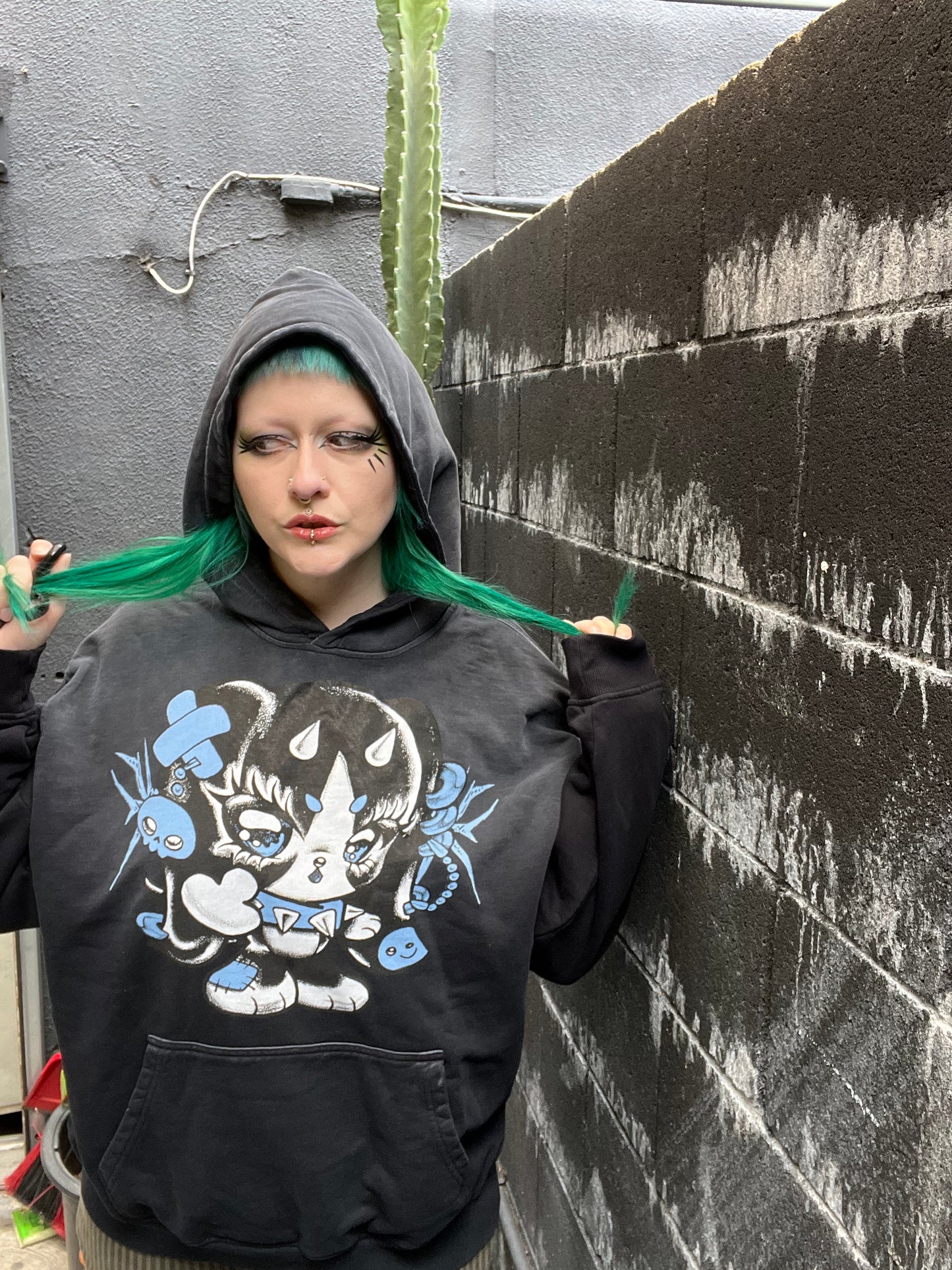Heavyweight Sunfade Oversized Hoodie