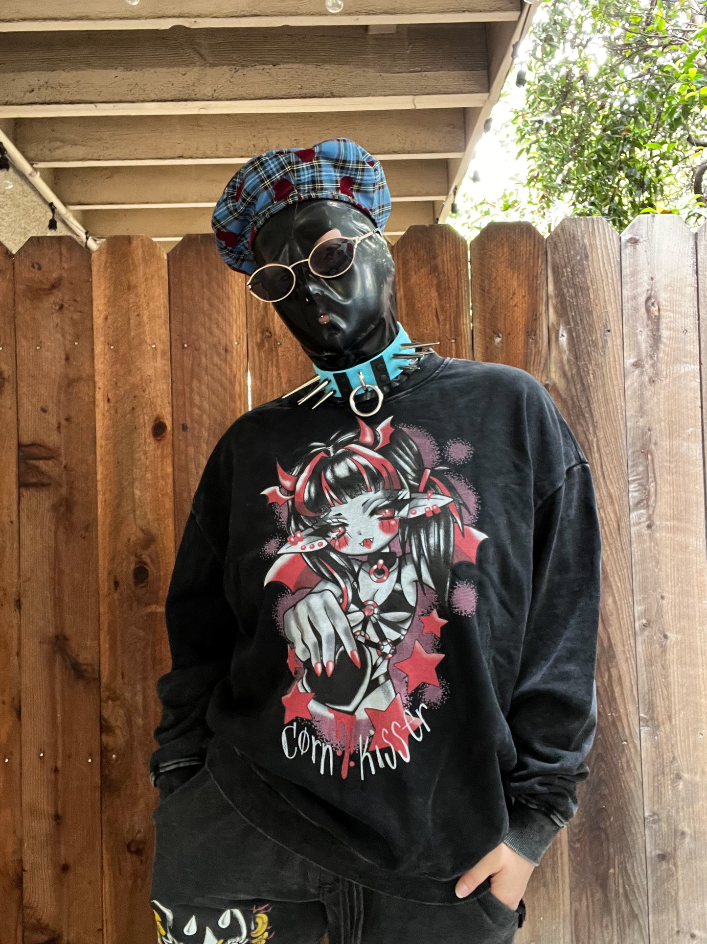Snow Washed Oversized Sweatshirt
