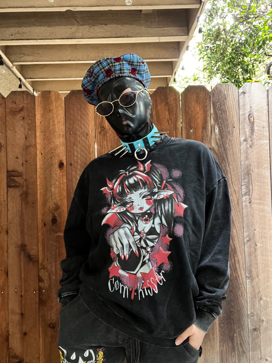 Snow Washed Oversized Sweatshirt