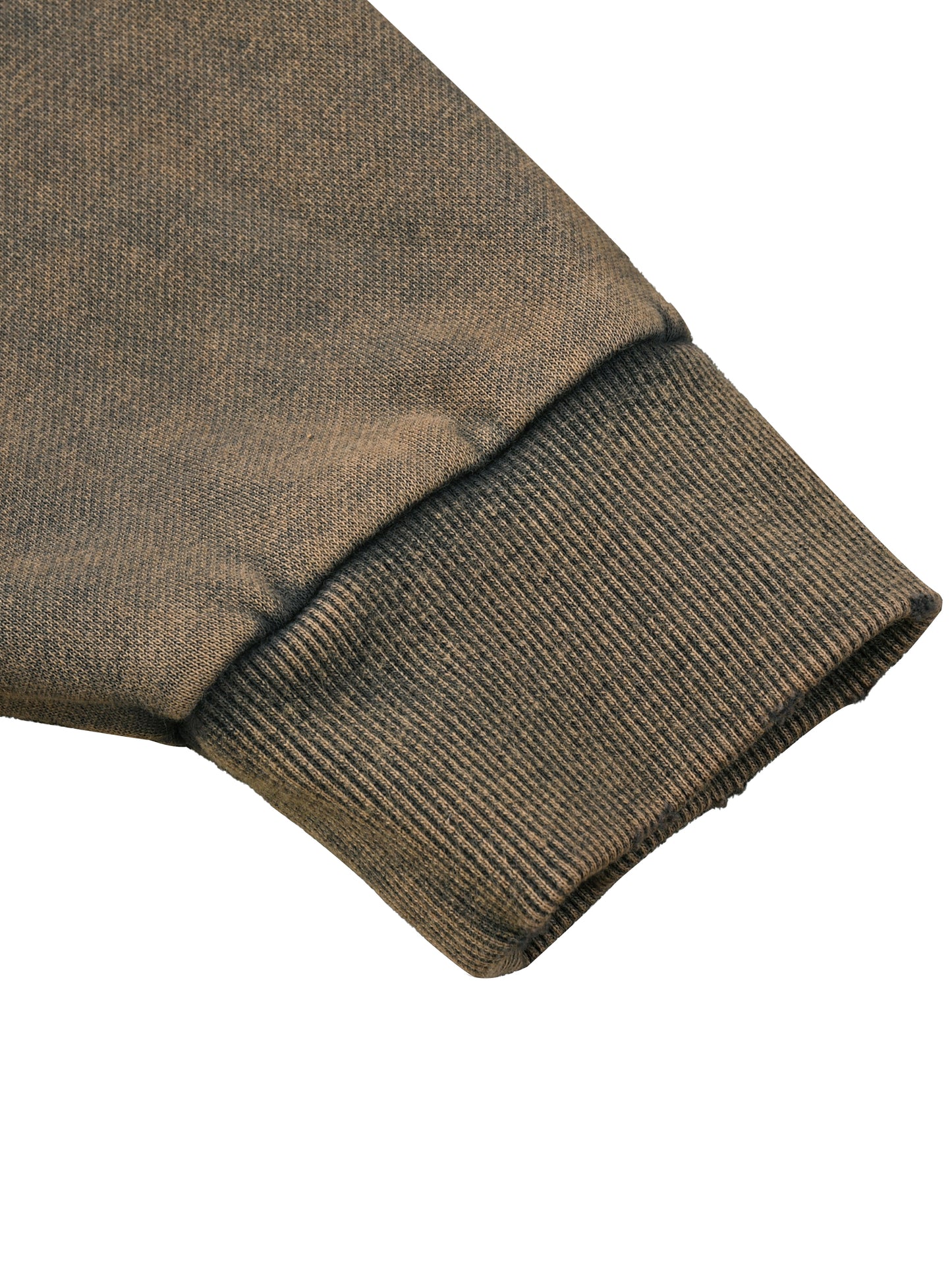 Grave Kitty Vintage Washed Frayed-Hem Hoodie